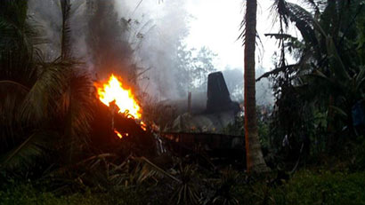 Plane crash in Athurugiriya