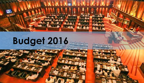 Budget 2016 - Sri Lanka