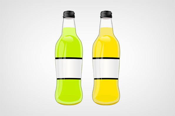 Green and Yellow bottles