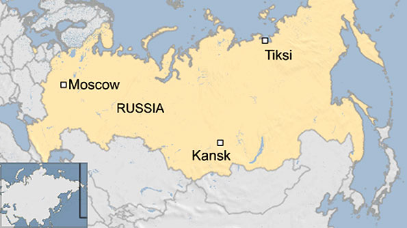 Russian plane crash in Siberia