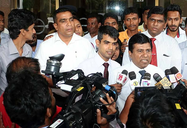 Wijeyadasa Rajapaksa sacked