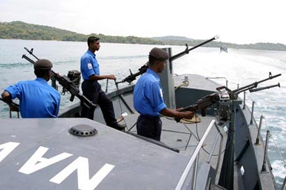 Sri Lanka Navy Boat