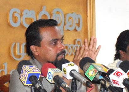 Minister Wimal Weerawansa