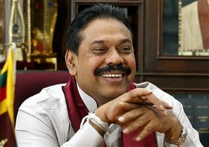 Sri Lanka President Mahinda Rajapaksa