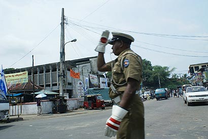 Sri Lanka motor traffic Police