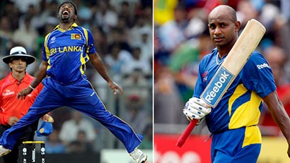 Sanath Jayasuriya and Muralitharan