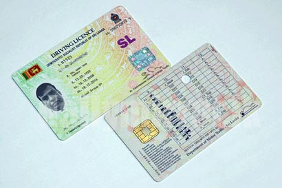 Sri Lanka driving licence