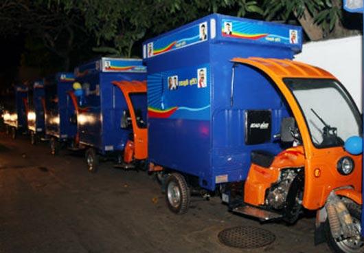 Basil Rajapaksa t-trucks to self employees