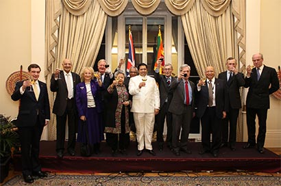 High Commisioner Dr. Chris Nonis in Sri Lanka independence day reception toast London