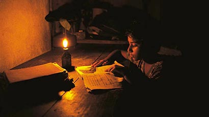 Kerosene lamp in Sri Lanka