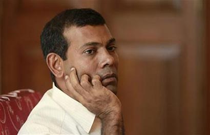 Maldivian President Mohammed Nasheed resign