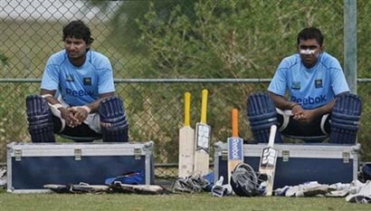 Mahela and Sangakkara