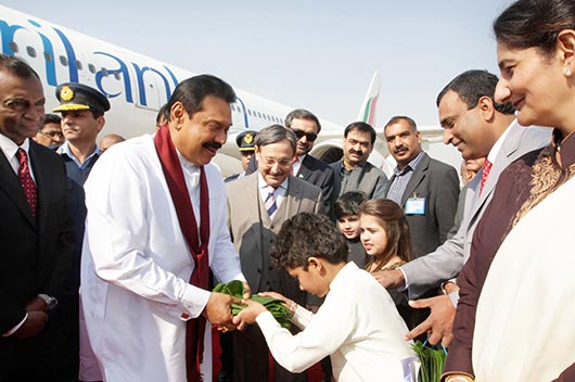 Sri Lanka President arrived in Islamabad Pakistan