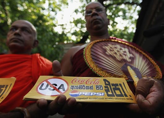 Call to boycott US goods in Sri Lanka