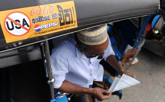 Call to boycott US goods in Sri Lanka