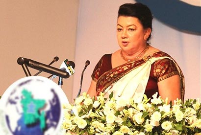 Sri Lanka first lady Shiranthi Rajapaksa