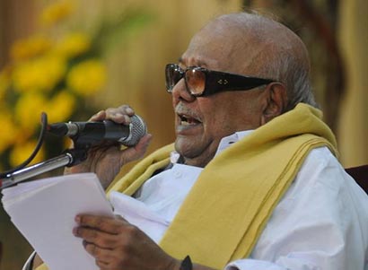 Karunanidhi on Lanka issues