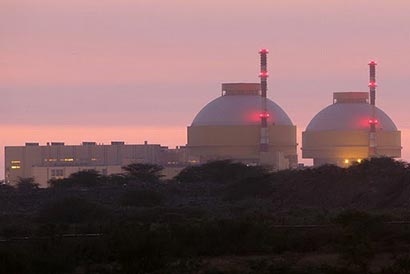 Kudankulam nuclear power plant in India