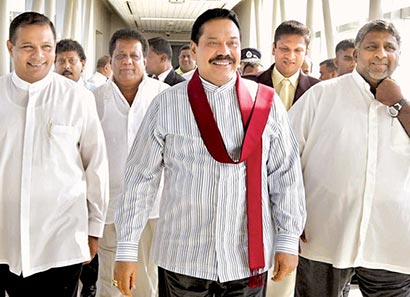 Sri Lanka President Rajapaksa returns from South Korea