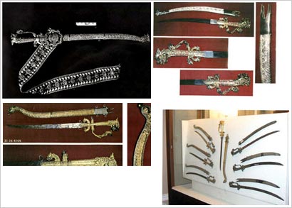 Some stolen items in National museum Sri Lanka