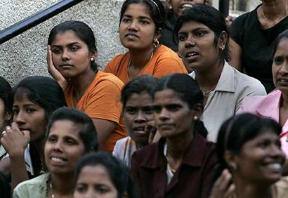 Sri Lanka migrant workers