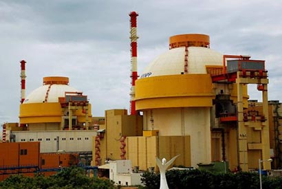 Kudankulam two nuclear reactors