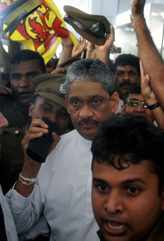 Sarath Fonseka released