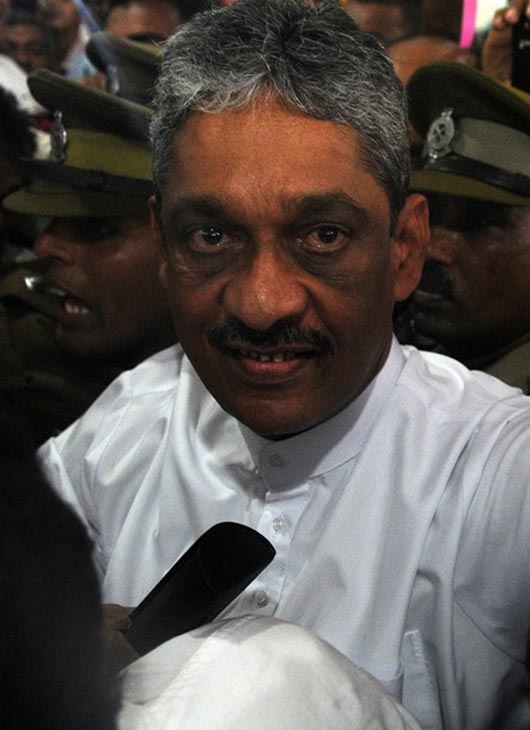 Sarath Fonseka released