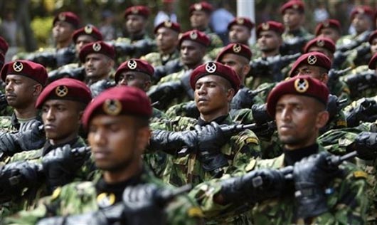 Sri Lanka commandos on third victory day