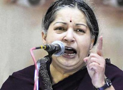 Jayalalitha in Angry mode vs Sri Lanka