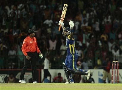 Anjelo Mathews Cricket win