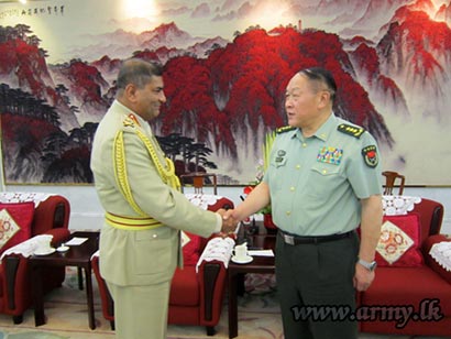 Sri Lanka and China Army co-operation