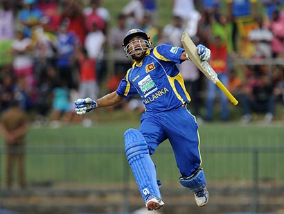 T.M.Dilshan on Cricket victory