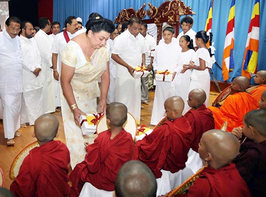 100th Amadam Sisilasa Dharmadeshana at Temple Trees