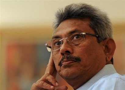 Defence Secretary Gotabhaya Rajapaksa