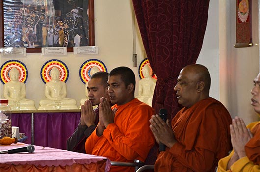 Jubilee celebrations at Birmingham Buddhist Maha Vihara