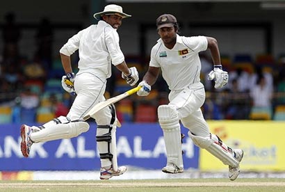 Kumar Sangakkara and T.M. Dilshan