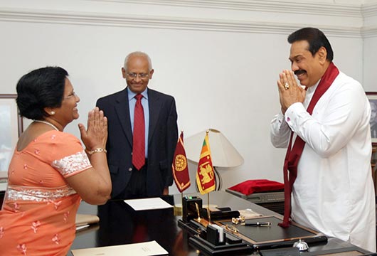 Shanthi Eva Wanasundara Sworn as Supreme Court Judge