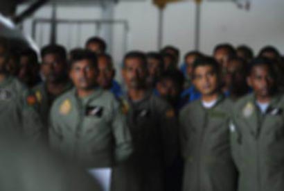 Sri Lanka Air Force personnel