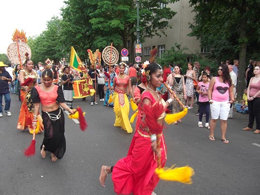  Sri Lanka wins the historical First Place in one of the greatest Pageants in the World,  Carnival of Cultures in Berlin, beating 100 Countries