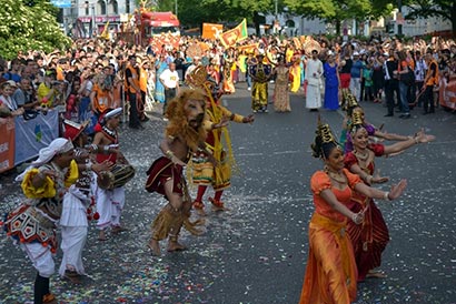  Sri Lanka wins the historical First Place in one of the greatest Pageants in the World, Carnival of Cultures in Berlin, beating 100 Countries