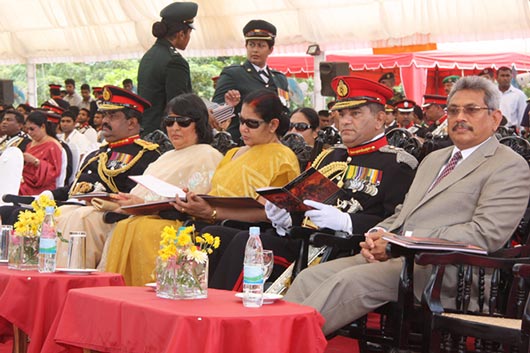 Mr. Gotabhaya Rajapaksa at Gemunu watch