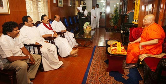 President Mahinda Rajapaksa on Dambulla development project