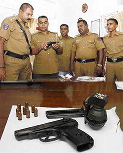 Sri Lanka police on museum thief