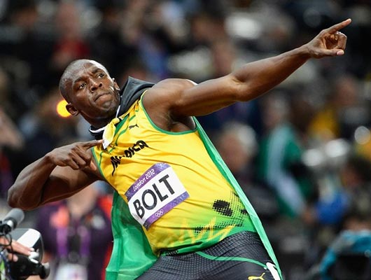 Usain Bolt wins Olympic 100m gold at London 2012