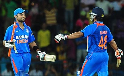 Virat Kohli and Suresh Raina beat Sri Lanka Cricket