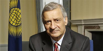 Commonwealth Secretary General Kamalesh Sharma