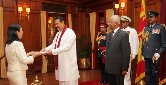 Eight new diplomats present credentials