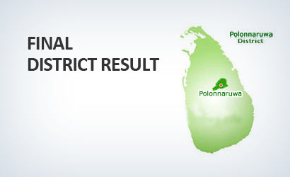 Final Distric Result Polonnaruwa