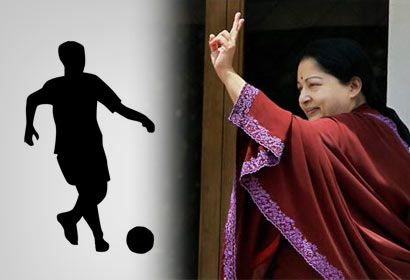 Jayalalitha against Sri Lanka Football Players